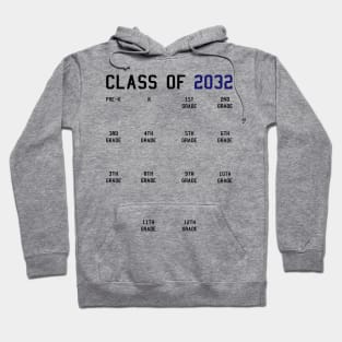 Class of 2032 Grow With Me Hoodie
